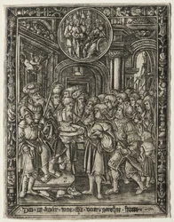 Den gamle konge på sin trone, ca. 1520.