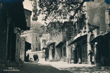 Den gamle bydel på Rhodos, Grækenland, 1936