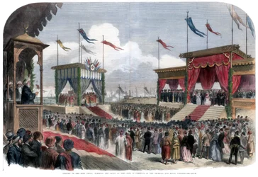 Åbningen af Suez-kanalen, Port Said, Egypten, 17. november 1869