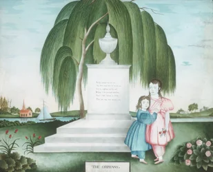 De forældreløse, ca. 1830.