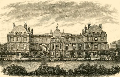 Palais De Luxembourg, Paris, 1890.
