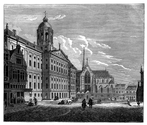 Palais Royal, Amsterdam, c1890