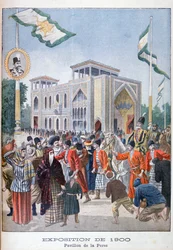 Den persiske pavillon på verdensudstillingen i 1900, Paris, 1900