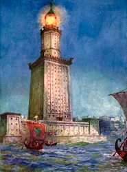 Pharos af Alexandria, Egypten, 1933-1934