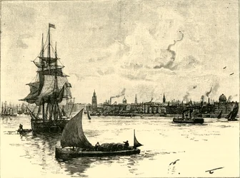 Liverpools havn, 1898.