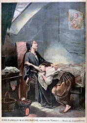 Den fattige familie, eller Selvmordet, 1849, 1897
