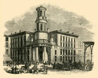 Den nuværende kulbørs, c1872.