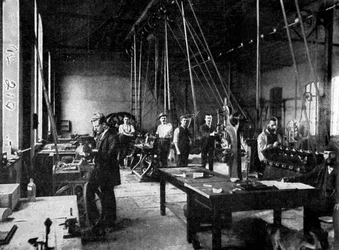 Pretoria mønten før den blev overtaget af briterne, Transvaal, Sydafrika, 1900