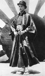 Prinsen af Wales i japansk kostume, Japan, 1922