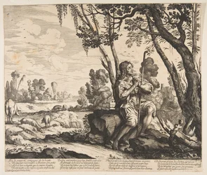 Den fortabte søn vogter svin, ca. 1636.