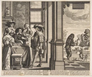 Den fortabte søn forlader hjemmet, ca. 1636.
