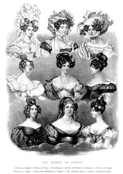 Europas dronninger, 1800-tallet