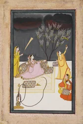 Ragini Dhansari Desi aa Raga Deepaka, c1820