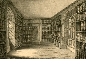 The Room over Temple Bar, 1876, 1897.