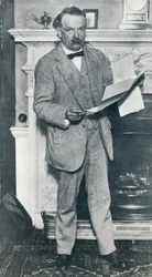 Den Rt. Hon. David Lloyd George, M.P., finanskansler, c1914