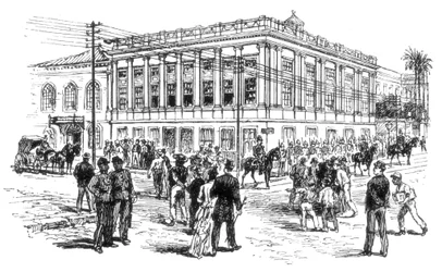 Senatets Hus, Rio De Janeiro, Brasilien, 1892