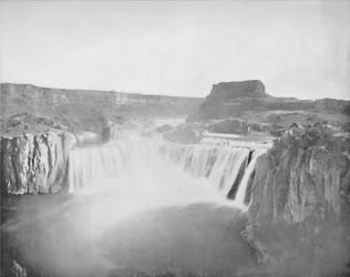 Shoshone Falls, 1800-tallet