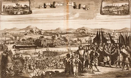 The Siege of Bonn, 1689 Fra: Krigsscene.