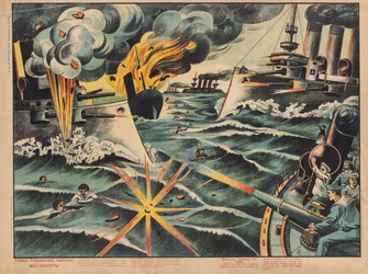 Den tyske krydser SMS Magdeburgs forlis, 1914.