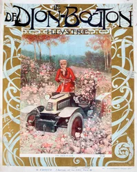 The Skid, illustration fra magasinet Le De Dion-Bouton, 1909