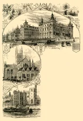 De sydlige forstæder, c1878.