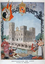 Den spanske pavillon på verdensudstillingen i 1900, Paris, 1900