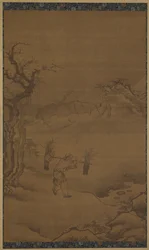 Den flittige træskærer Zhu Maichen, 1500-tallet.