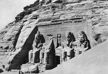 Abu Simbels tempel, Egypten, 1936
