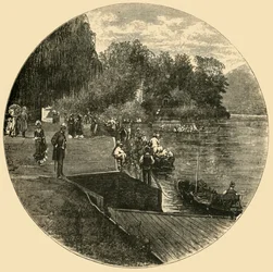 Themsen ved Ray Mead, 1898.