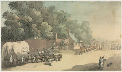 Turnpike Gate, 1700-tallet.
