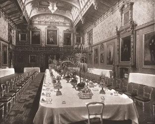 Waterloo Chamber, Windsor Castle, Berkshire, 1894.