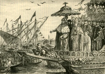 Adriaterhavets bryllup, c991-1009, 1890.