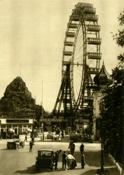 Wiener Riesenrad, Wien, Østrig, c1935.