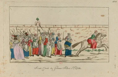 Kvindemarchen på Versailles, 5. oktober 1789, 1789.