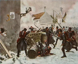 Württemberg-divisionen i Champigny, 2. december 1870, 1936.