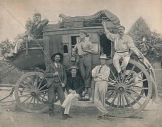 The Zambesi Coach, c1900.