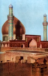 Al-Askari-moskeen, Samarra, Irak, c1930