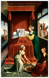 Jomfruens fødsel, c1520 1956