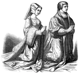 Borgerskabet i Gand beder, 1400-tallet 1846