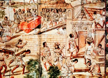 Bygningen af Mexico City, 1500-tallet