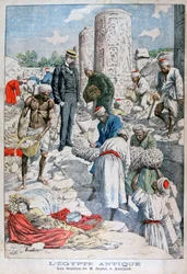 Udgravningerne af Antinopolis, Egypten, af Albert Gayet, 1904