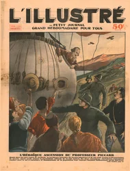 Professor Piccards heroiske opstigning, 1932.