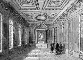 Det indre af Palace Court of the Marshalsea, 1800
