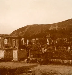 Kiosken, Metzeral, Nordfrankrig, c1914-c1918