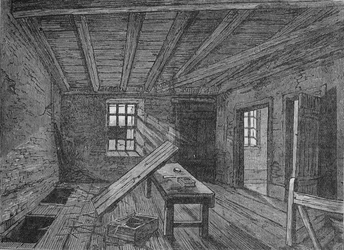 Loftet brugt af Cato Street Conspirators, London, 1820 1878