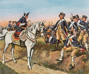 Morgenen efter angrebet ved Hochkirch, 14. oktober 1758, 1936.