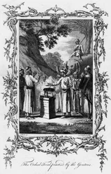Prøvelsesprøven praktiseres af Gentoos, c1770