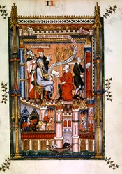 De hedenske præster i Paris sender deres budskab til Rom, 1317