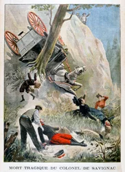 Oberst de Savignacs tragiske død, 1901