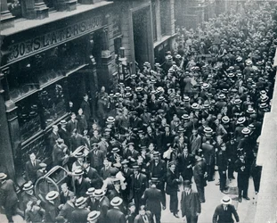 Krigskrisen i byen: Lukningen af London Stock Exchange, 1914